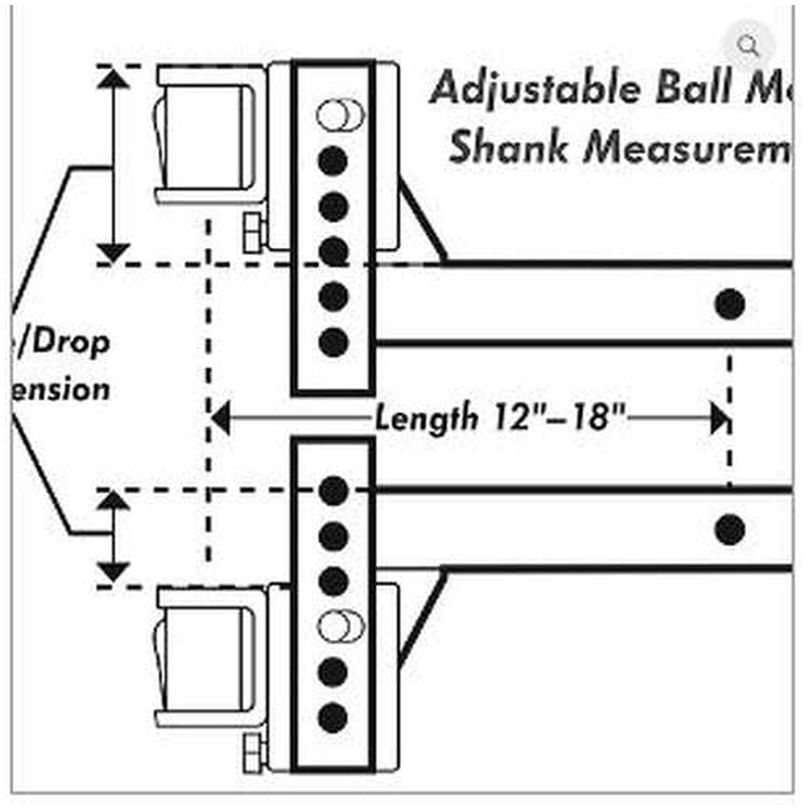 Shank, Adj Extra Low 2